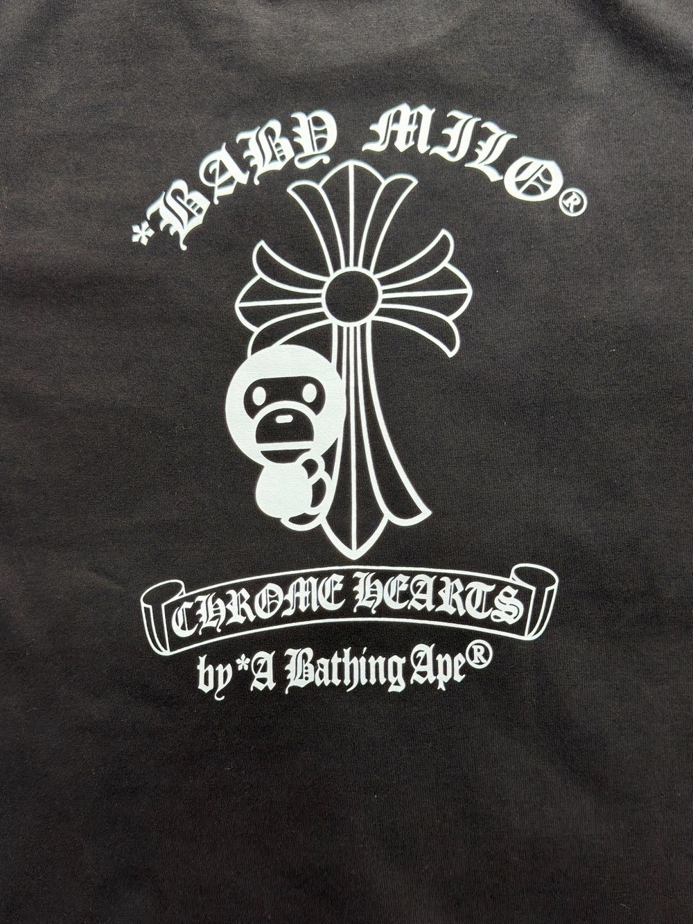 BAPE x Chrome Hearts T-shirt ‘Black’ - Picture 9 of 9